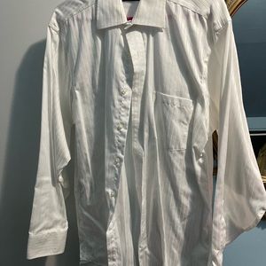 donald trump pinstripe shirt